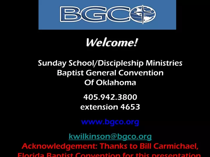 welcome sunday school discipleship ministries