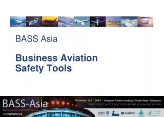 BASS Asia Business Aviation  Safety Tools