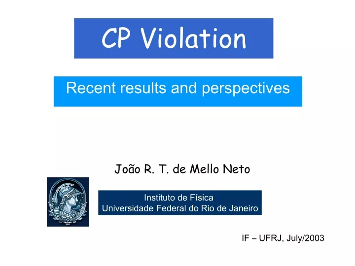 cp violation