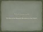 Monasticism - slide 1
