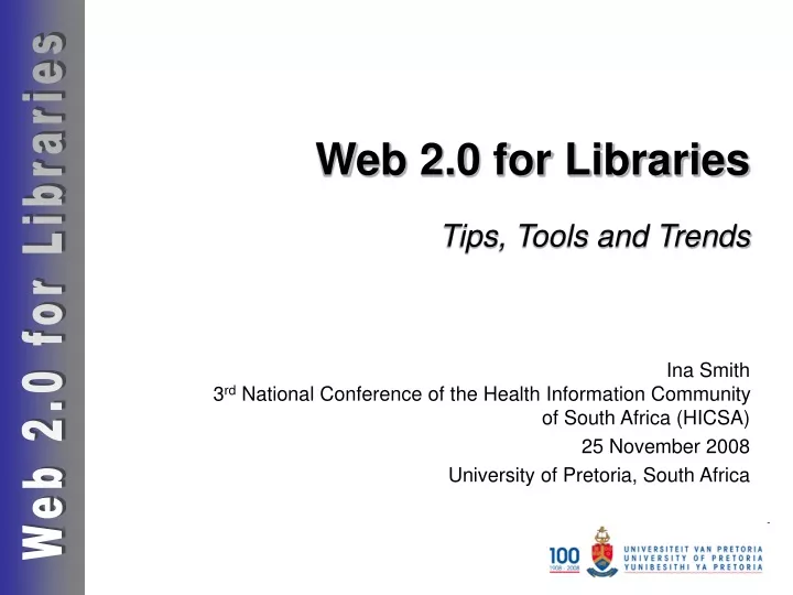 web 2 0 for libraries tips tools and trends