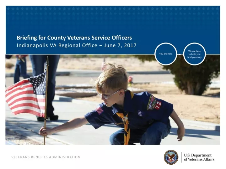 briefing for county veterans service officers