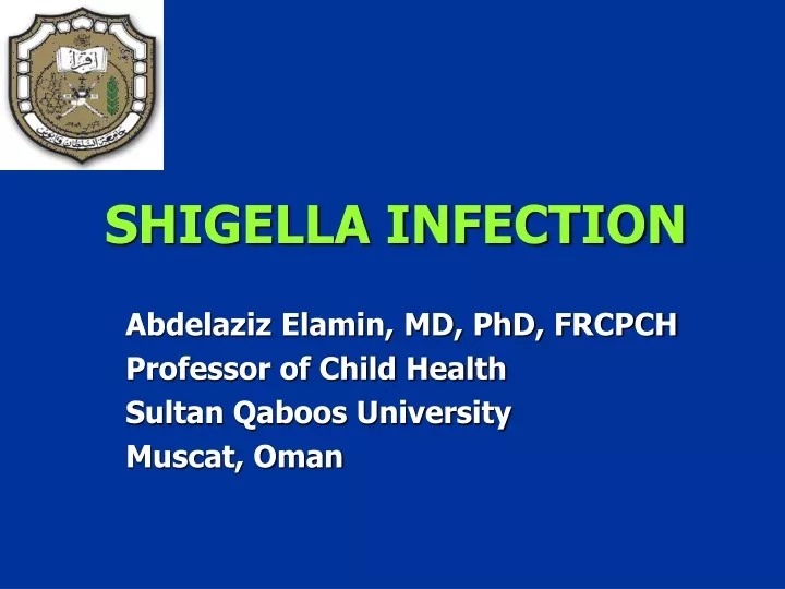 shigella infection