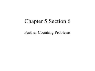 Chapter 5 Section 6