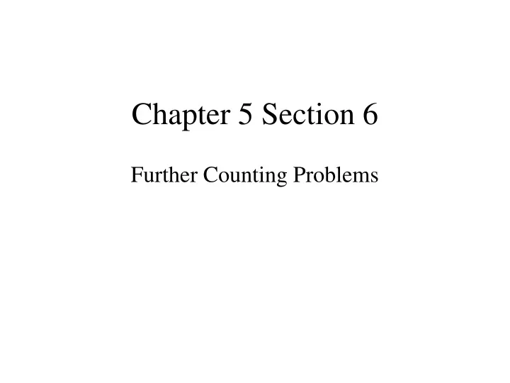 chapter 5 section 6