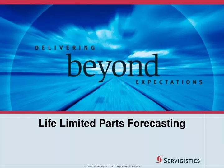 life limited parts forecasting