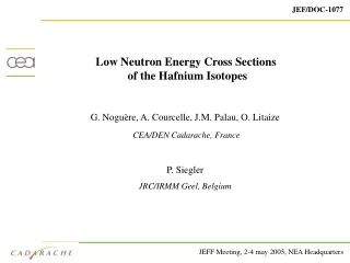 Low Neutron Energy Cross Sections  of the Hafnium Isotopes