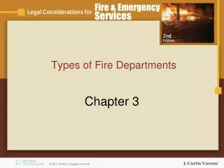 Types of Fire Departments