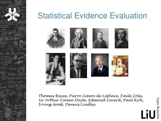 Statistical Evidence Evaluation