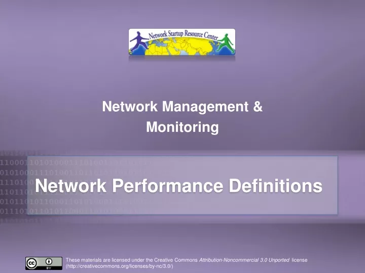 network management monitoring