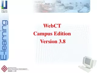 WebCT  Campus Edition  Version 3.8
