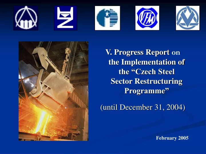 v progress report on the implementation