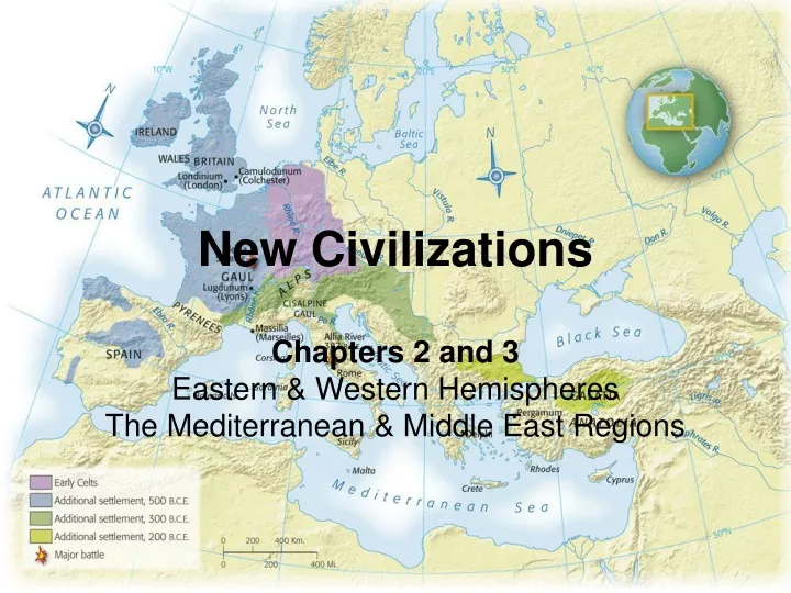 new civilizations