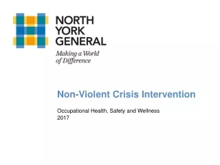 Non-Violent Crisis Intervention