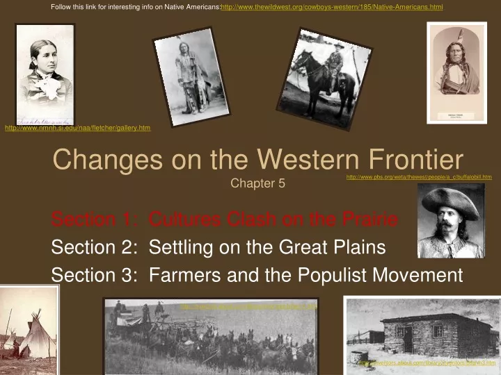 changes on the western frontier chapter 5