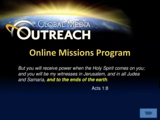 Online Missions Program