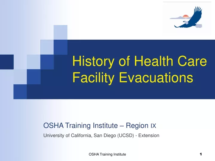 history of health care facility evacuations