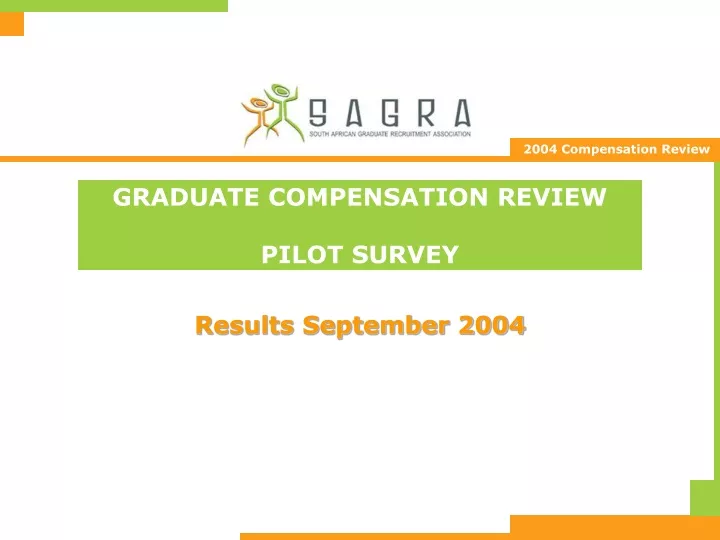 graduate compensation review pilot survey