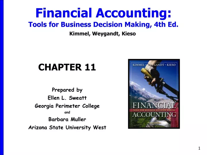 financial accounting tools for business decision