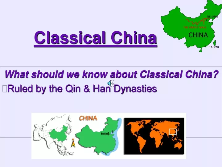 classical china