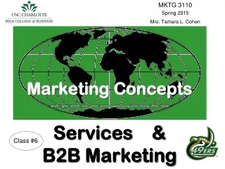 Marketing Concepts Services    &amp;  B2B Marketing