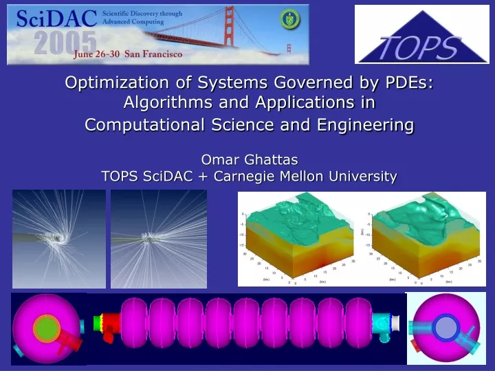 optimization of systems governed by pdes