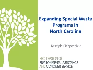 Expanding  Special  Waste Programs In  North Carolina