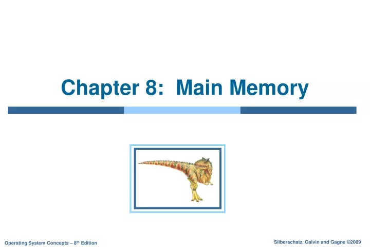 chapter 8 main memory