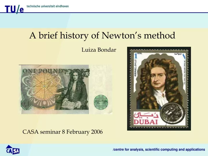 a brief history of newton s method