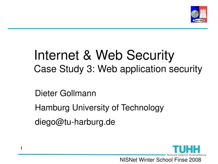 internet web security case study 3 web application security