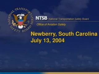 Newberry, South Carolina July 13, 2004