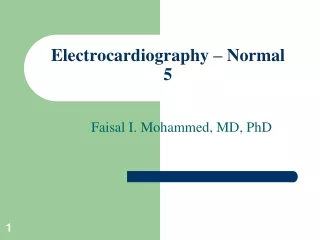 Electrocardiography – Normal 5