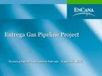 Entrega Gas Pipeline Project - slide 1