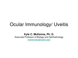 Ocular Immunology/ Uveitis