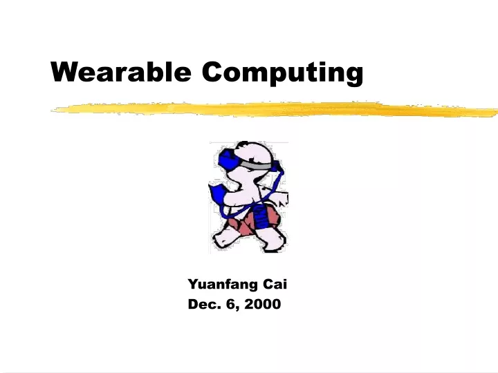 wearable computing