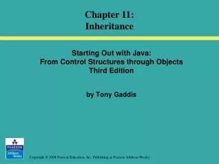 Starting Out with Java:  From Control Structures through Objects Third Edition by Tony Gaddis