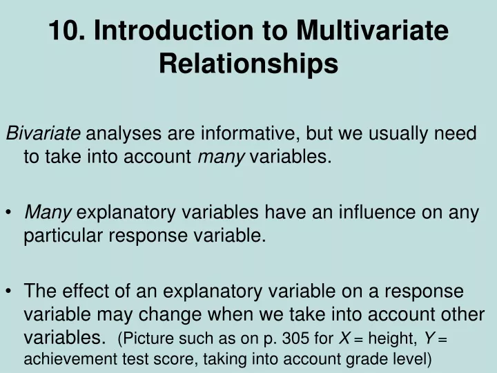 10 introduction to multivariate relationships