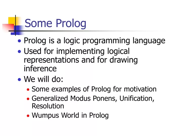 some prolog