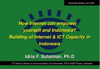 Idris F. Sulaiman, Ph.D