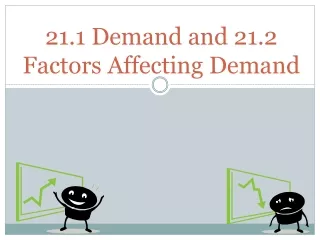 21.1 Demand and 21.2 Factors Affecting Demand