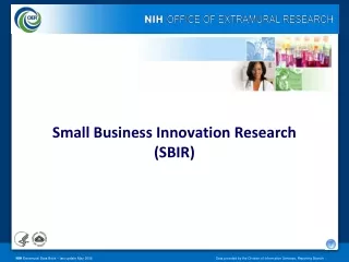 Small Business Innovation Research  ( SBIR)