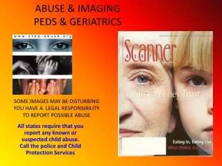 ABUSE &amp; IMAGING PEDS &amp; GERIATRICS