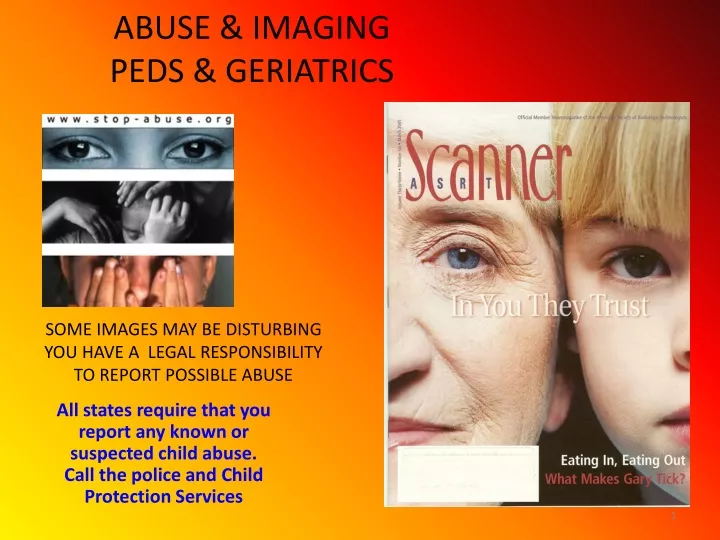 abuse imaging peds geriatrics