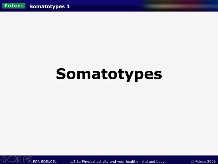somatotypes 1