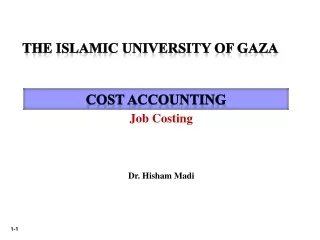 Cost Accounting