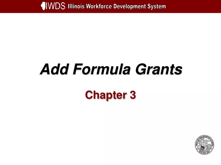 add formula grants