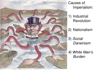 Causes of Imperialism: Industrial Revolution Nationalism 3)  Social Darwinism
