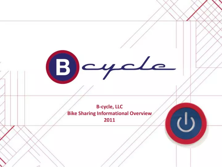 b cycle llc bike sharing informational overview