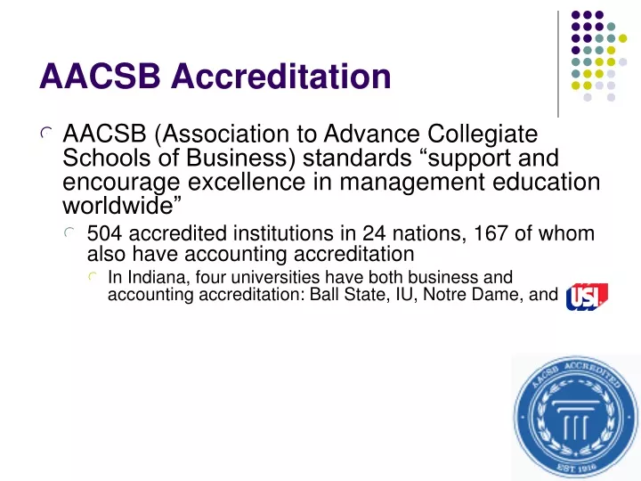 aacsb accreditation