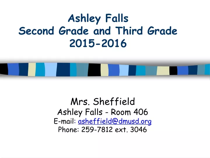 ashley falls second grade and third grade 2015 2016